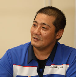 製造本部エンジニアリング部 エンジニアリング課主任 崎山 誠(平成29年当時)