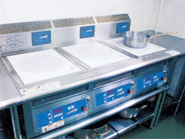 IH調理器（5kW×2台、3kW×1台）