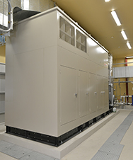 ガスエンジンコージェネレーション(CGS)400kW×1台