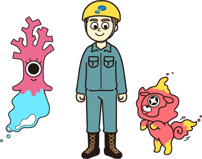 メーユン、ウル、おきでん社員
