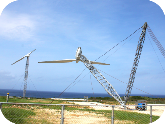 波照間可倒式風力発電
