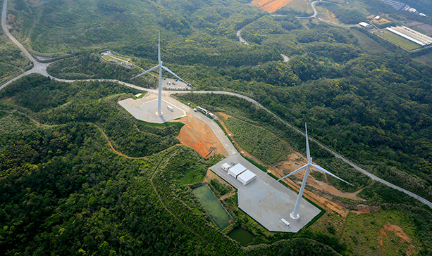 ［大宜味風力発電実証研究設備］