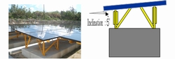 Typhoon-Resistant Design for Solar Panels