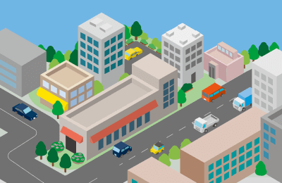 イラスト 都市開発