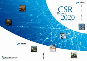 表紙 沖縄電力CSR Report2020