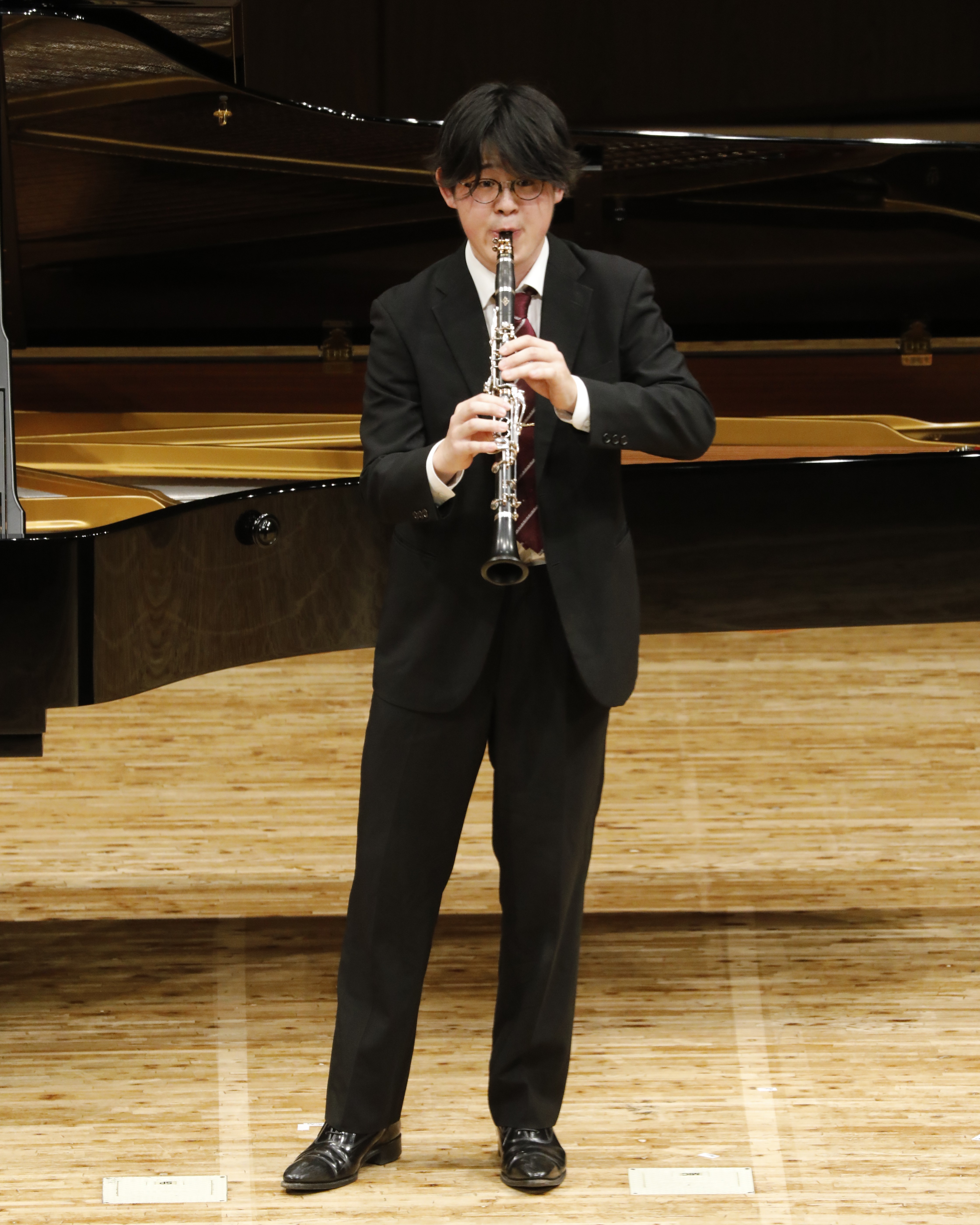 写真　小林　颯樹(クラリネット)