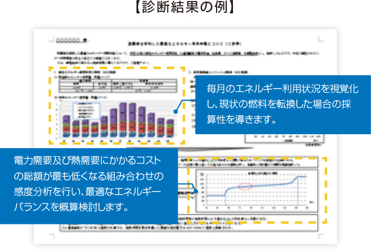 診断結果の例