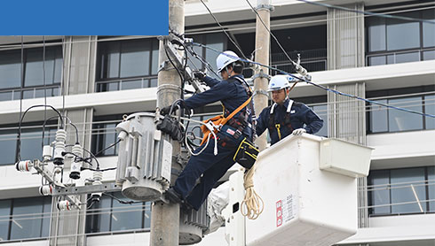 配電部門技能訓練