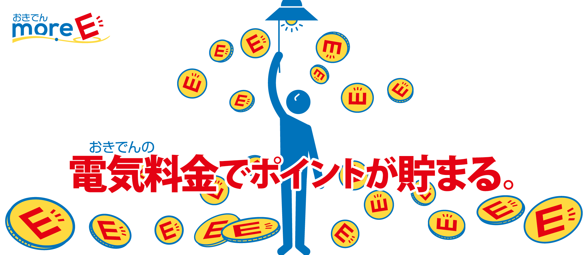おきでんの電気料金でポイントが貯まる