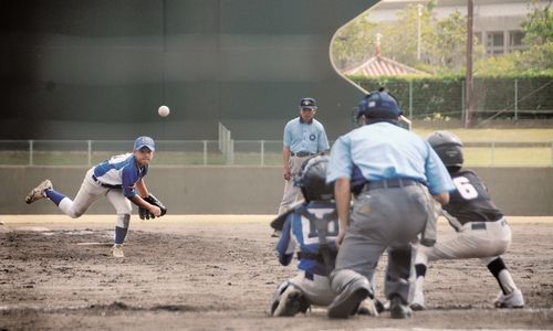 写真　おきでん旗争奪学童軟式野球大会