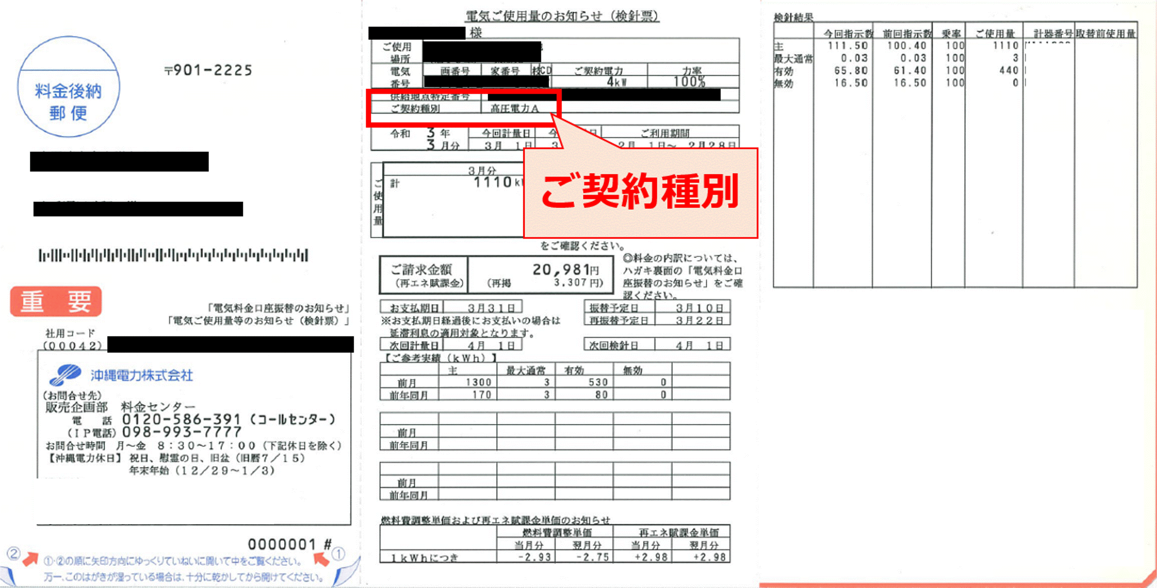 図 ご契約種別について