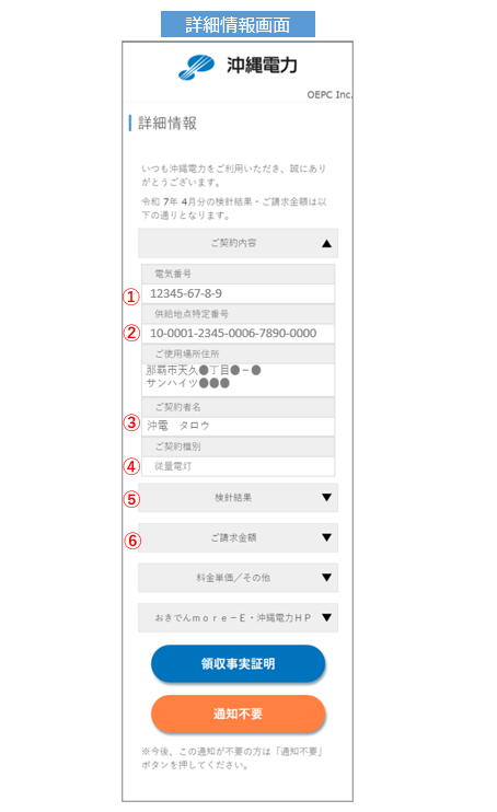 図 詳細情報画面